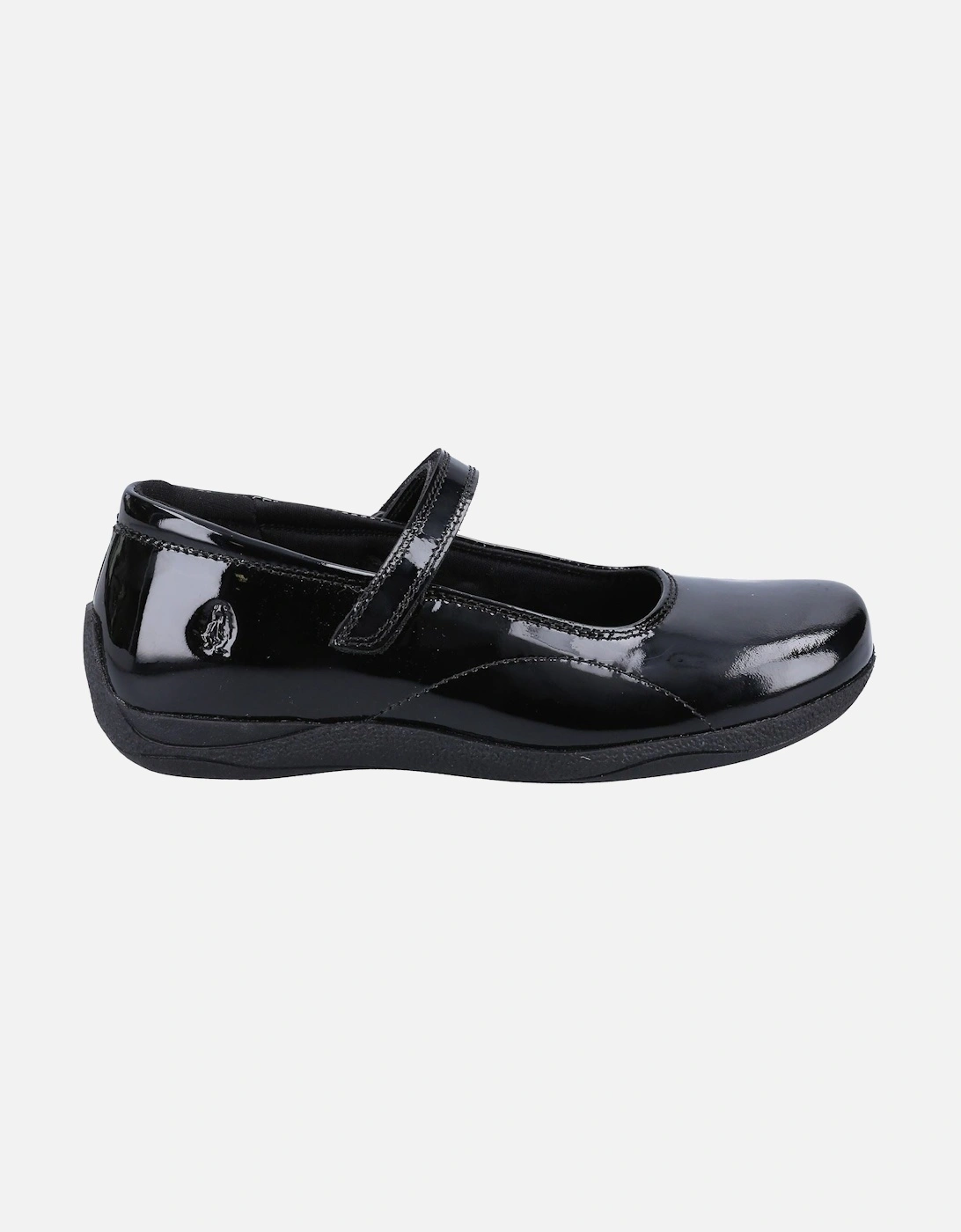 Aria Patent SNR Leather Girls's Black Shoes