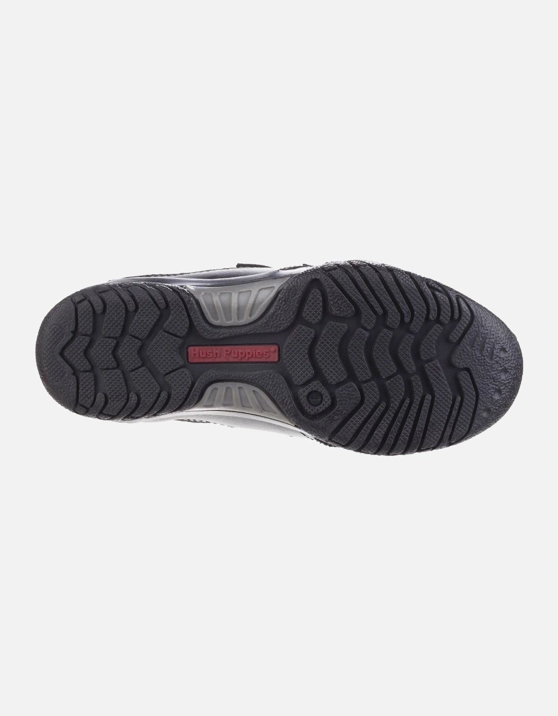 Jezza Senior Leather Boys's Black Loafers