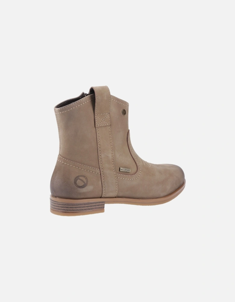 Signet Leather Women's Taupe Boots