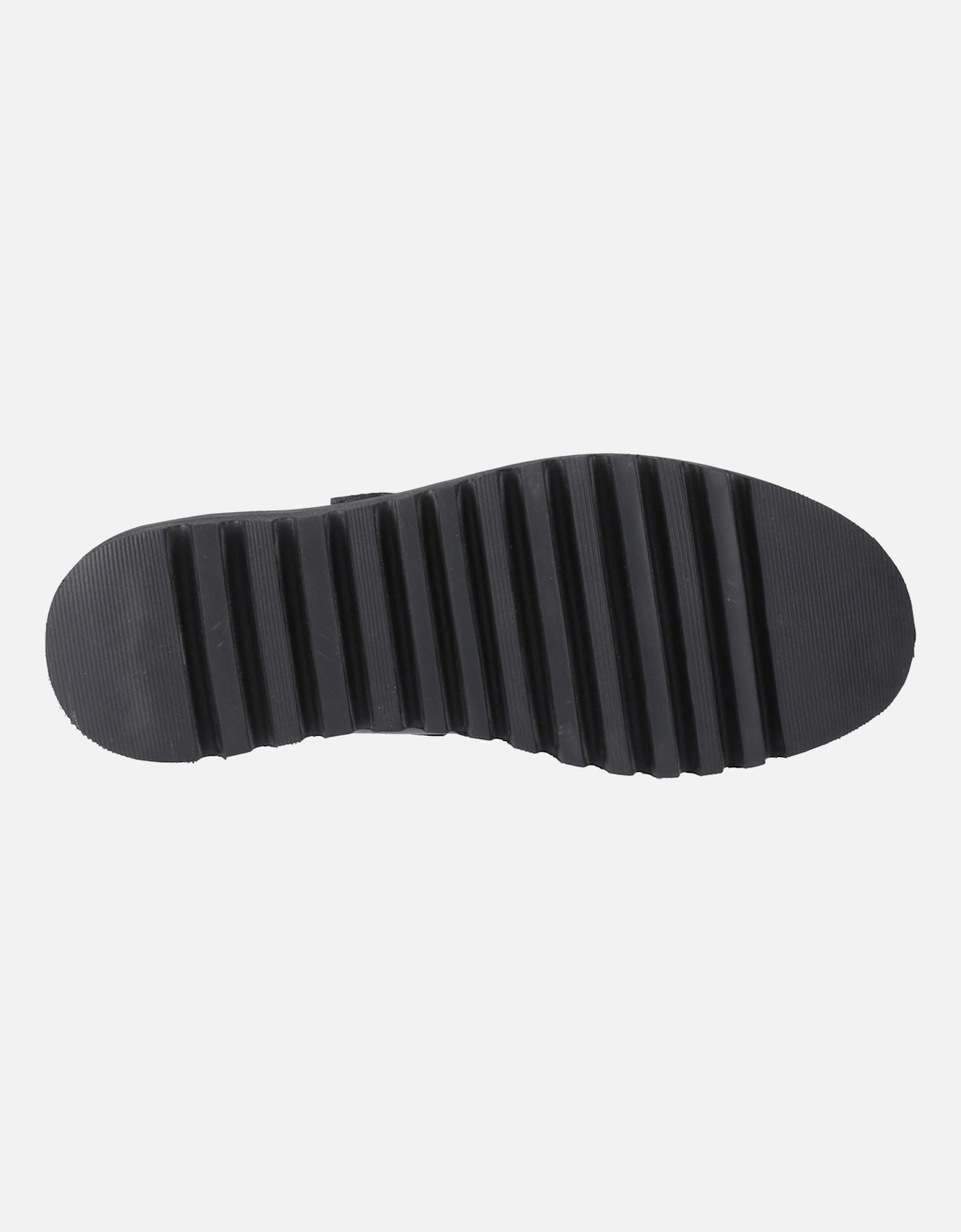 Florrie T-Bar Leather Girls's Black Shoes