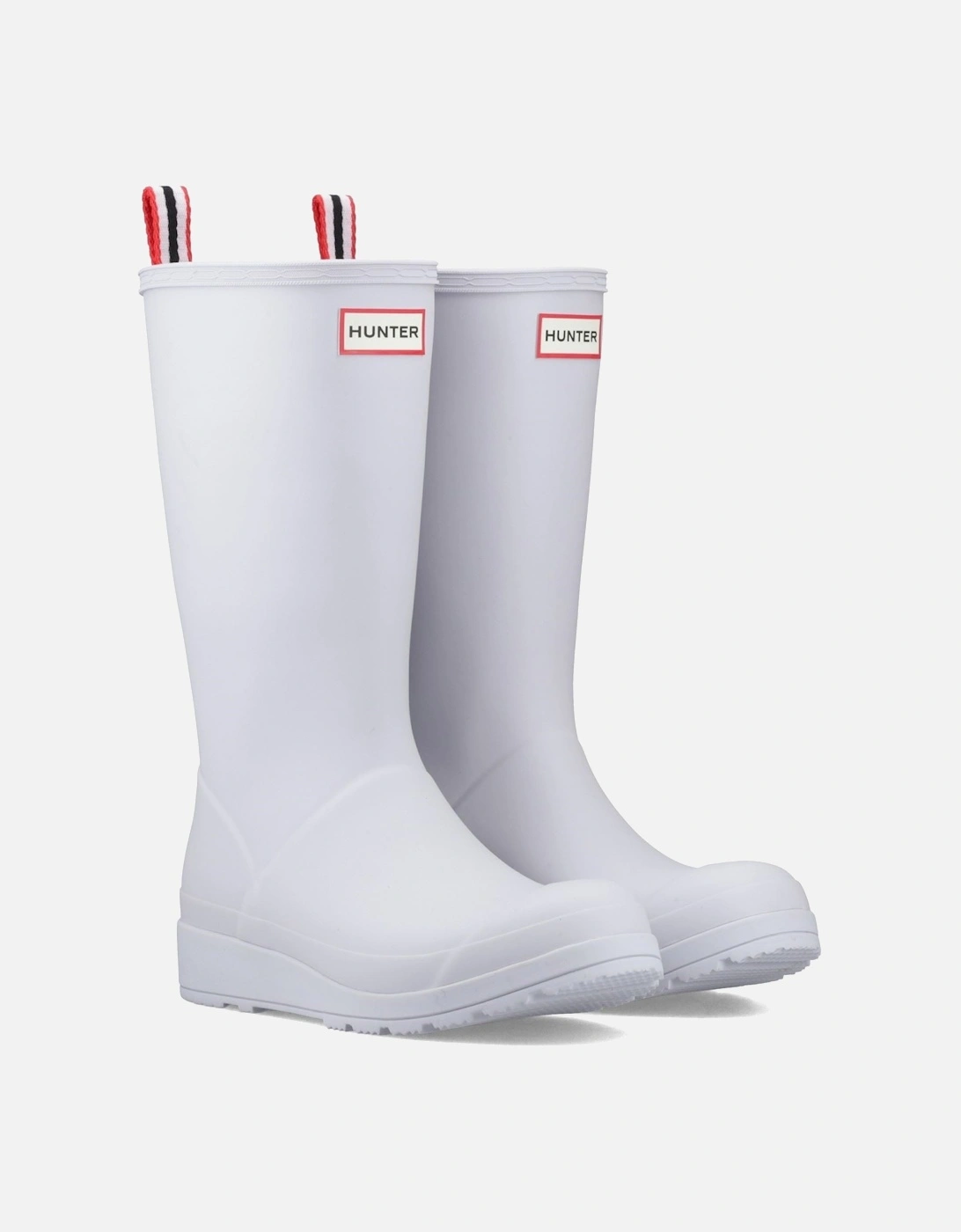 Women's Hunter Original Play Tall Rubber Women's Micro Chip Wellington Boots - Grey - Size: 4