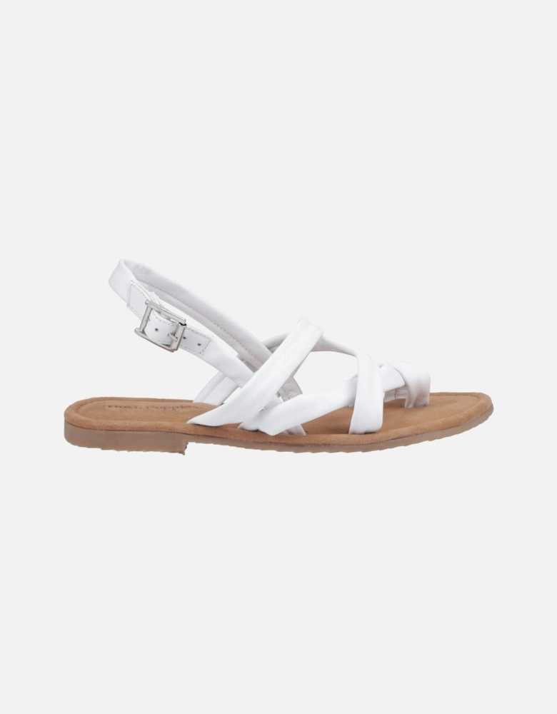 Hope Leather Women's White Sandals