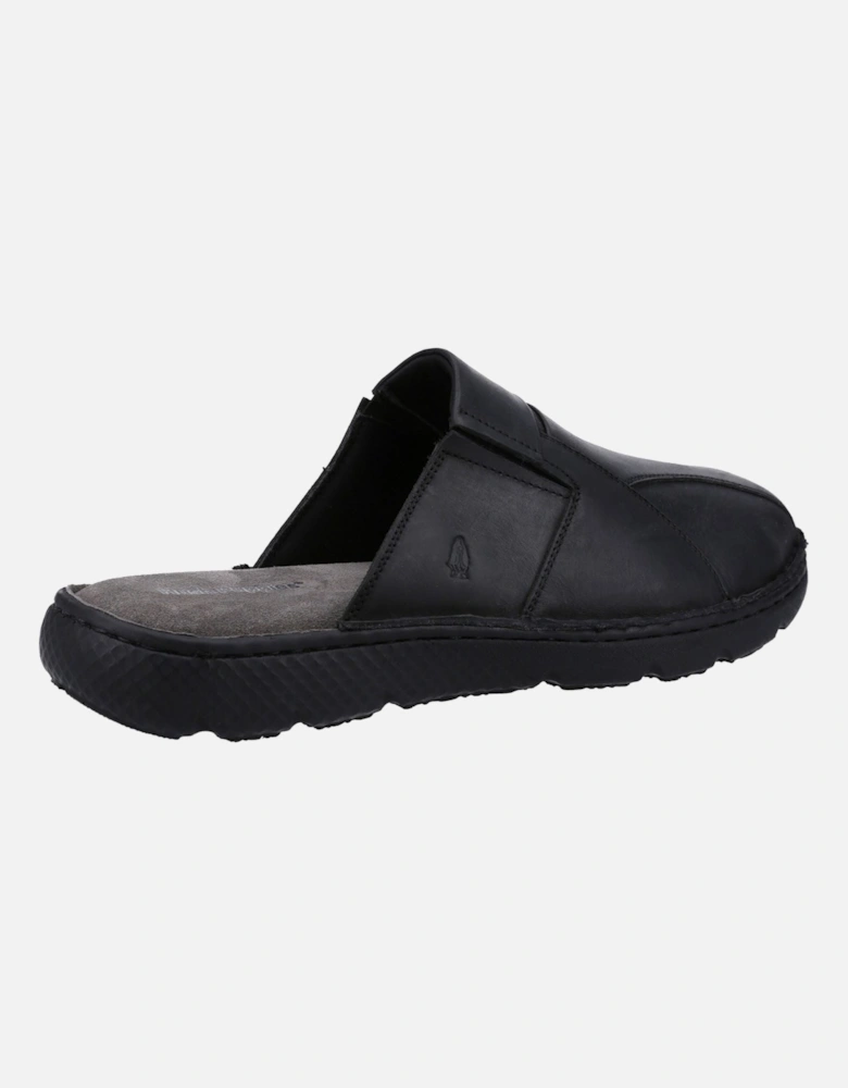 Carson Leather Men's Black Mules