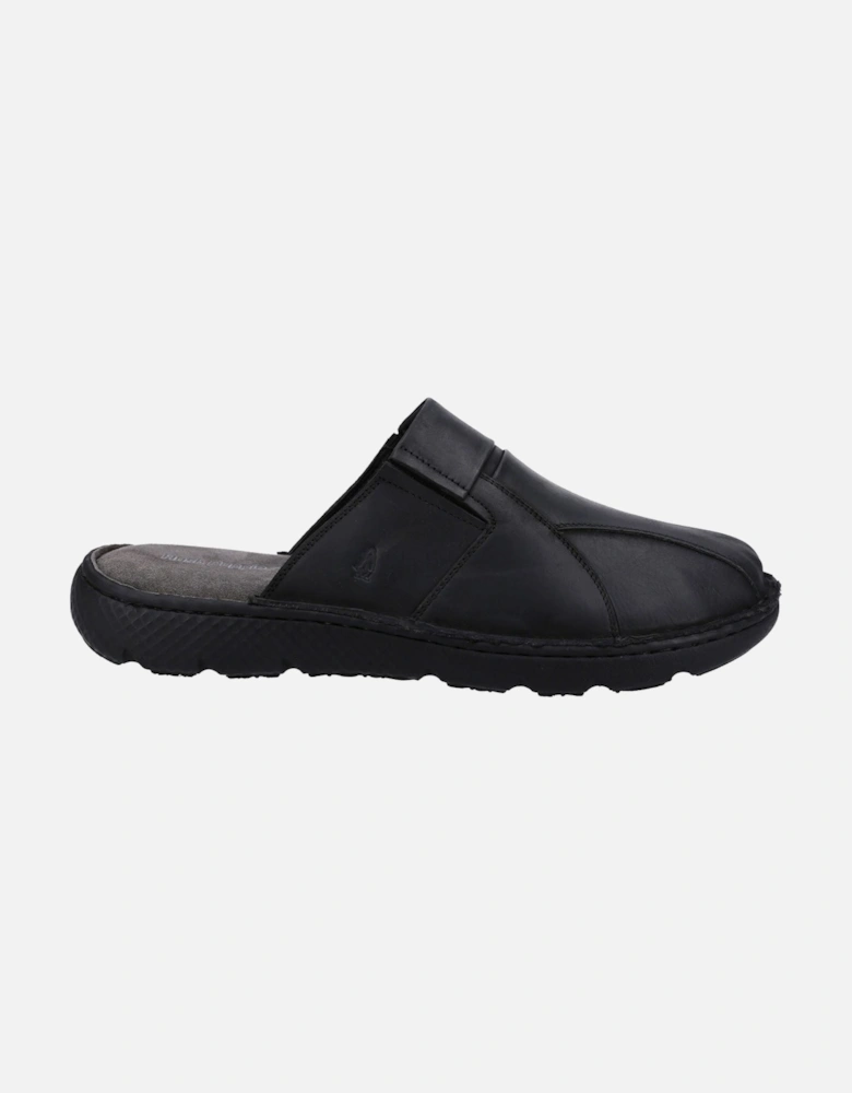 Carson Leather Men's Black Mules