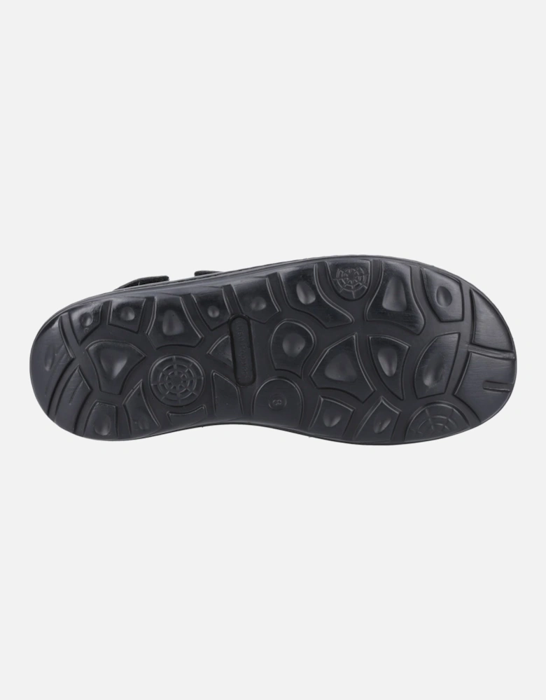 Alistair Leather Men's Black Sandals