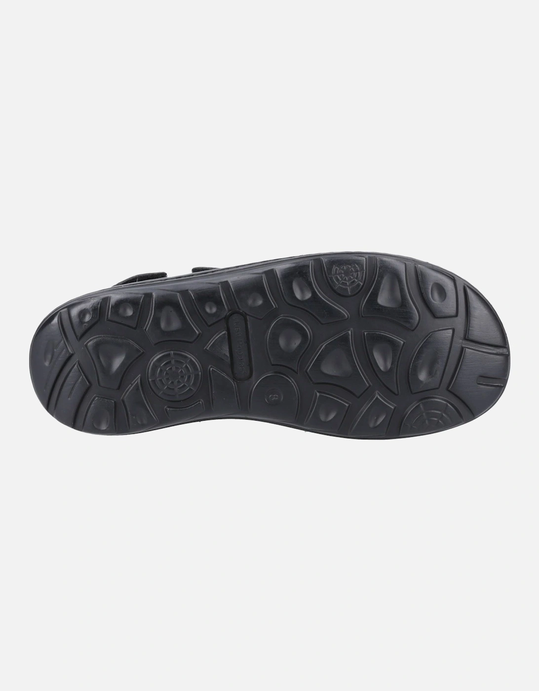 Alistair Leather Men's Black Sandals