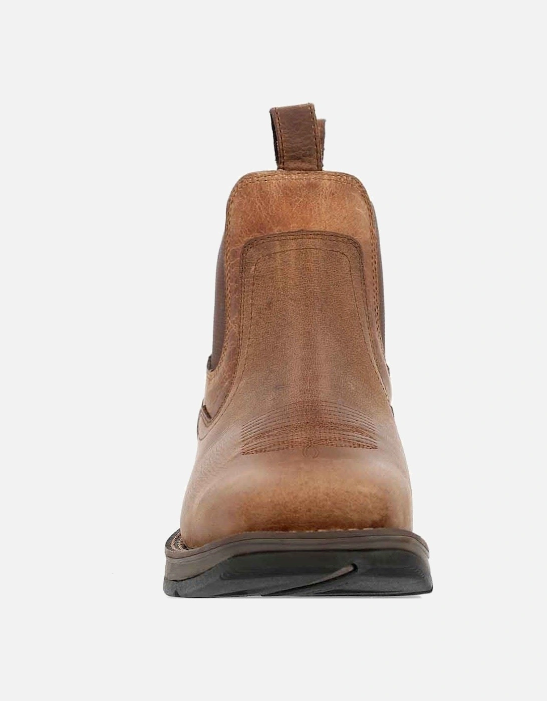 Red Dirt Rebel Leather Men's Old Town Brown/Tan Ankle Boots