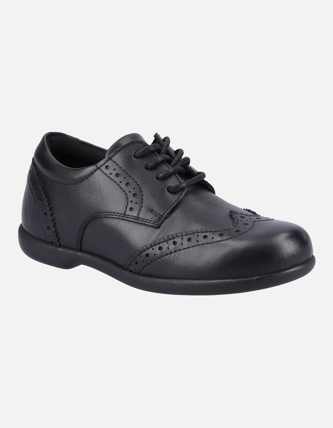 Bridget JNR Leather Girls's Black Brogues, 5 of 4