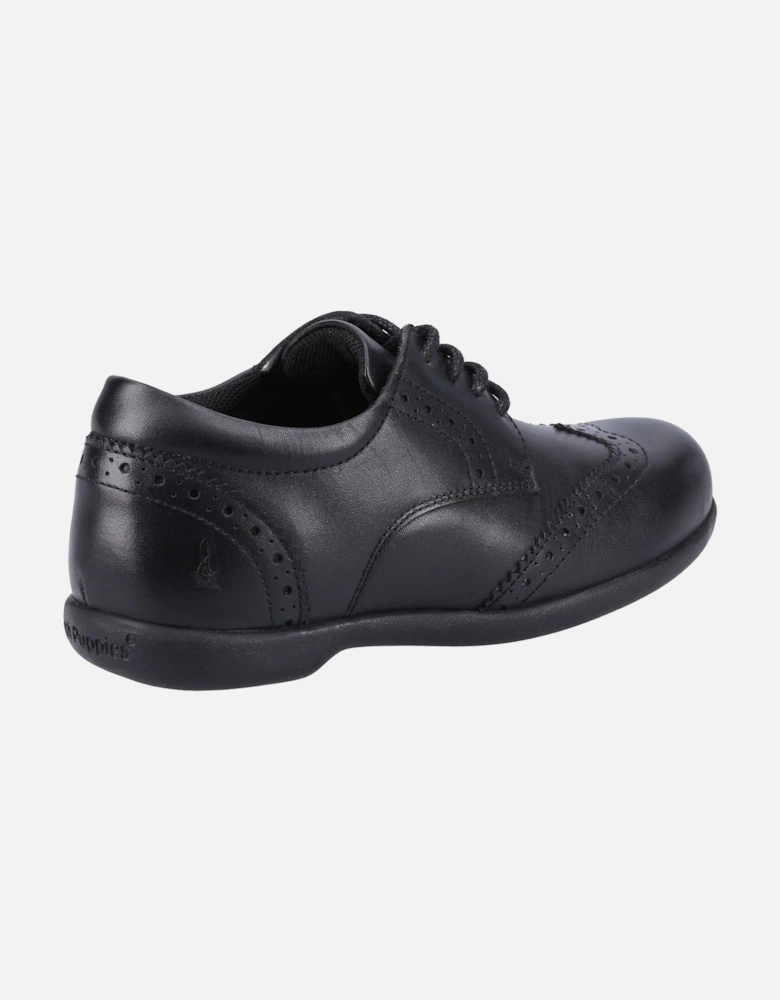 Bridget JNR Leather Girls's Black Brogues