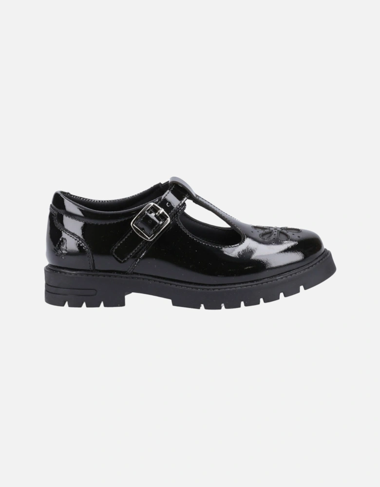 Fiona Patent Senior Leather Girls's Black Shoes