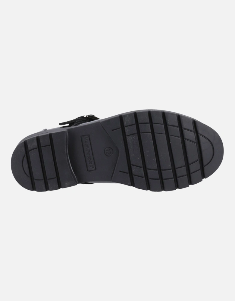 Fiona Patent Senior Leather Girls's Black Shoes
