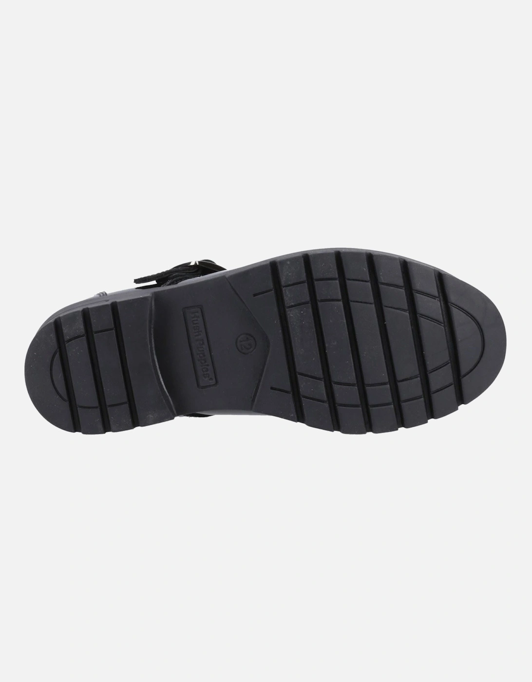 Fiona Patent Senior Leather Girls's Black Shoes