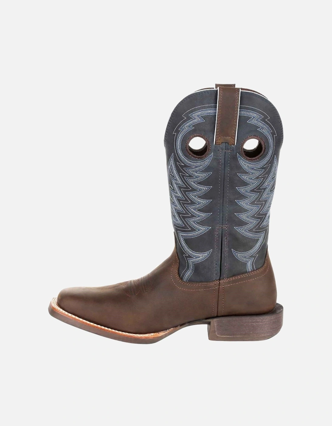 Rebel Pro Leather Men's Belgian Brown/Denim Blue Boots