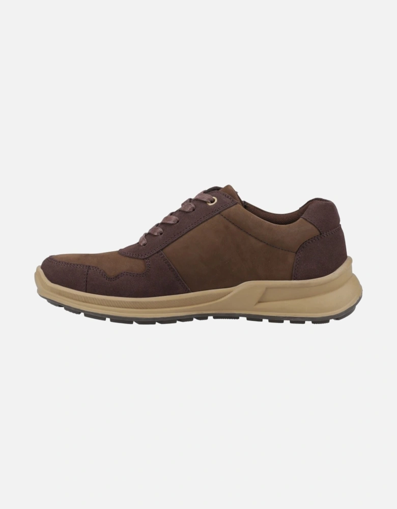 Alexander Leather Men's Brown Lace-Up Shoes