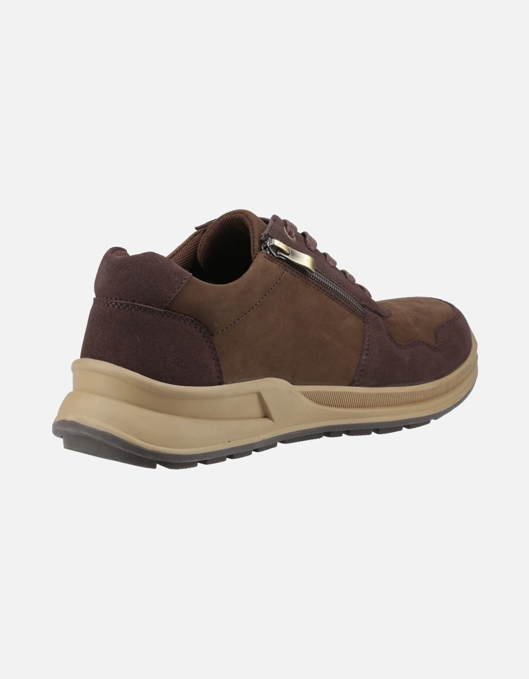 Alexander Leather Men's Brown Lace-Up Shoes
