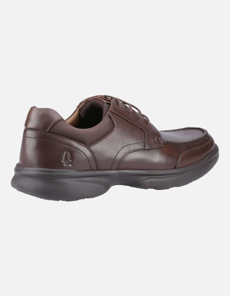Hugh Leather Men's Brown Lace-Up Shoes
