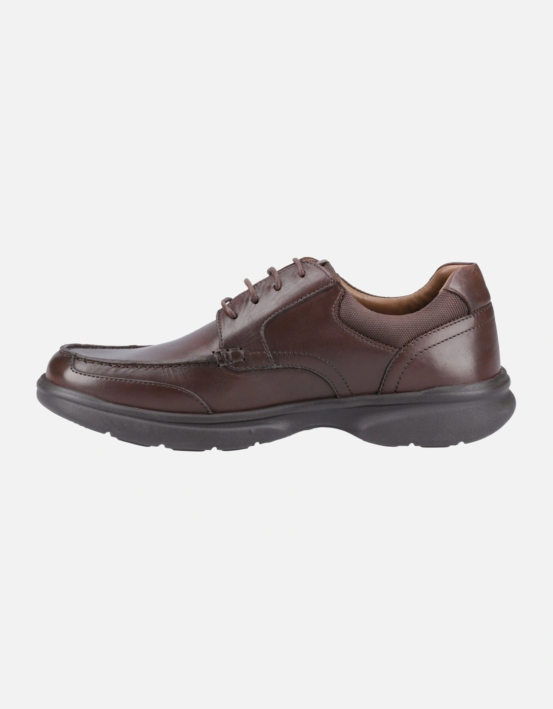 Hugh Leather Men's Brown Lace-Up Shoes