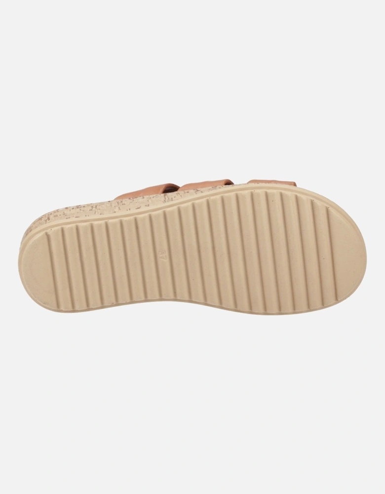 Eden Gladiator Leather Women's Tan Sandals
