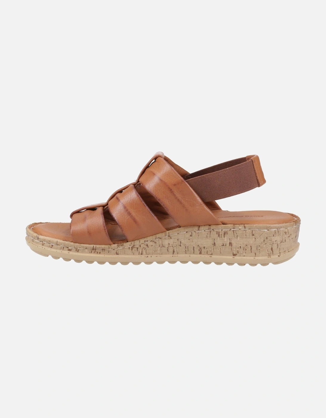 Eden Gladiator Leather Women's Tan Sandals