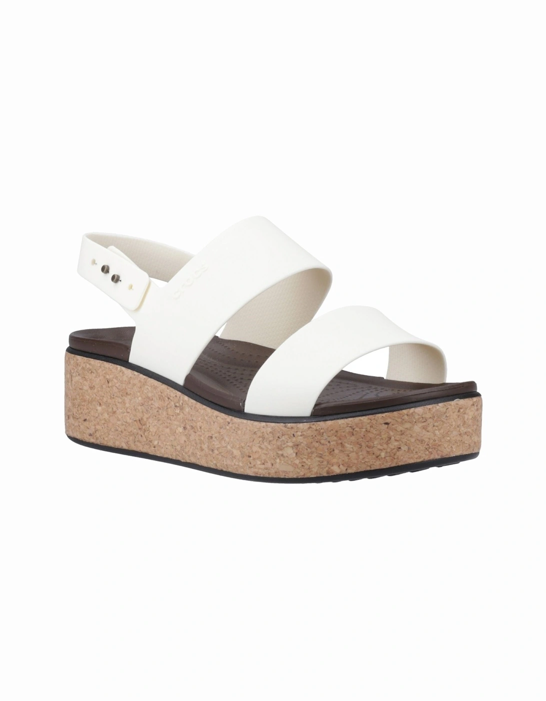 Brooklyn Cork Thermoplastic Women's Chalk Sandals, 6 of 5