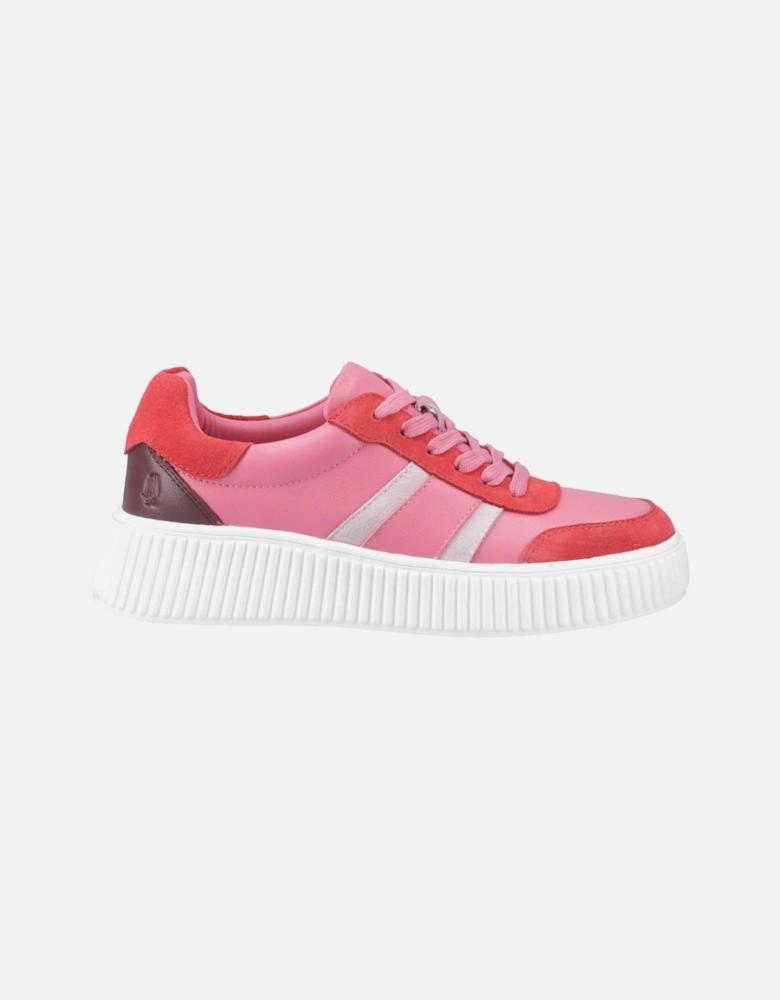 Holly Suede Women's Fuchsia Trainers
