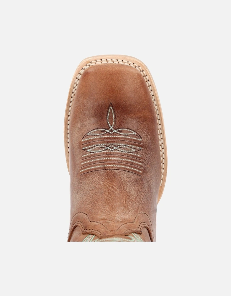 Lady Rebel Pro Leather Women's Burnished Sand Boots