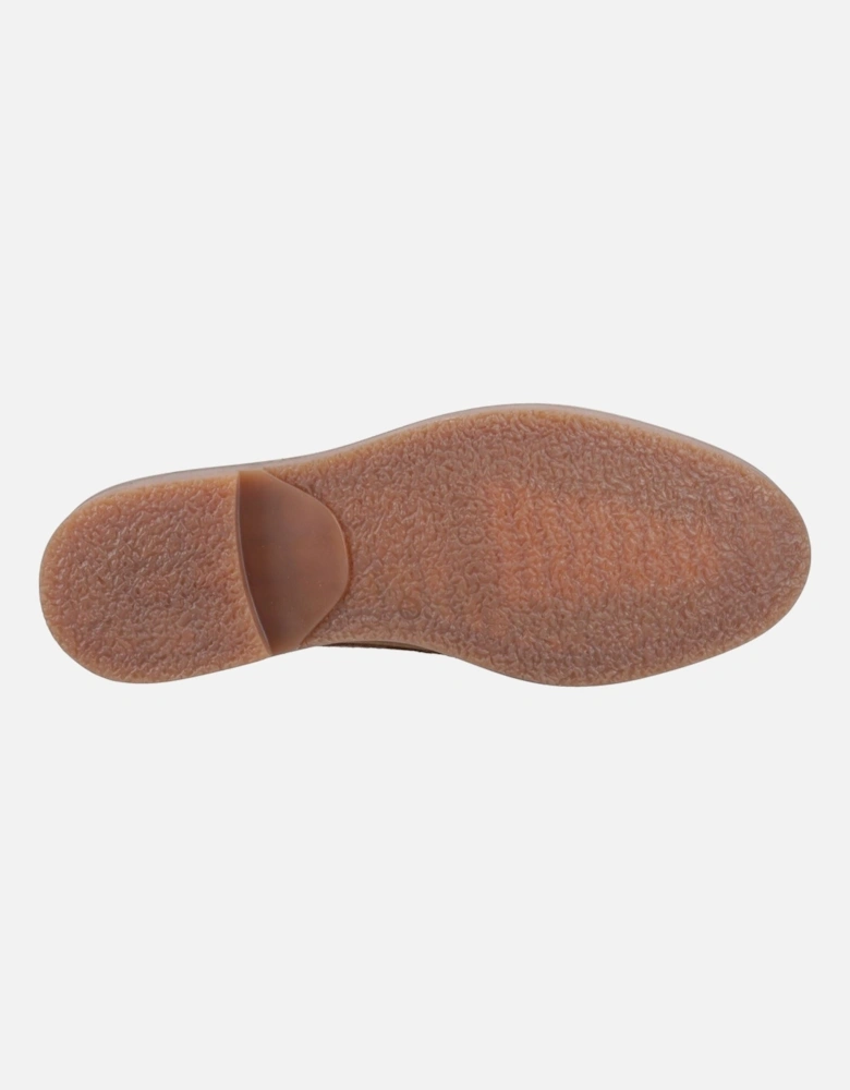 Guy Leather Men's Tan Lace-Up Shoes