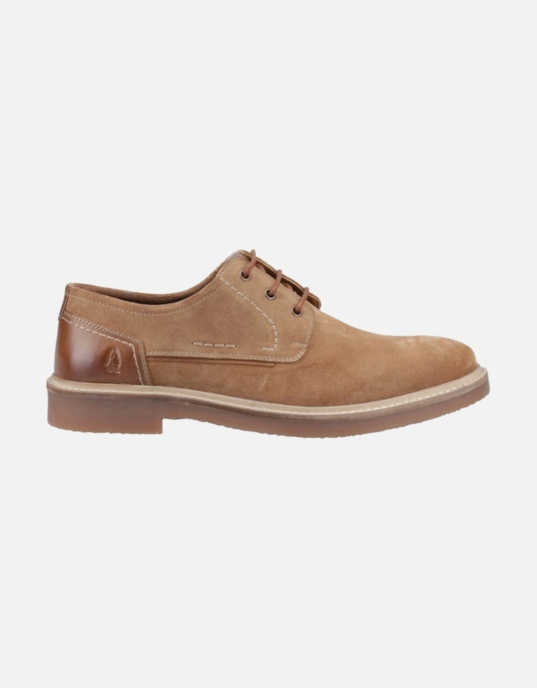Guy Leather Men's Tan Lace-Up Shoes