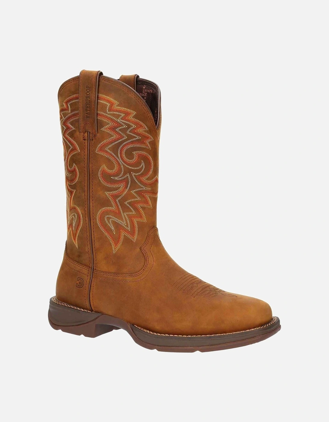 Rebel Leather Men's Russet Boots, 10 of 9