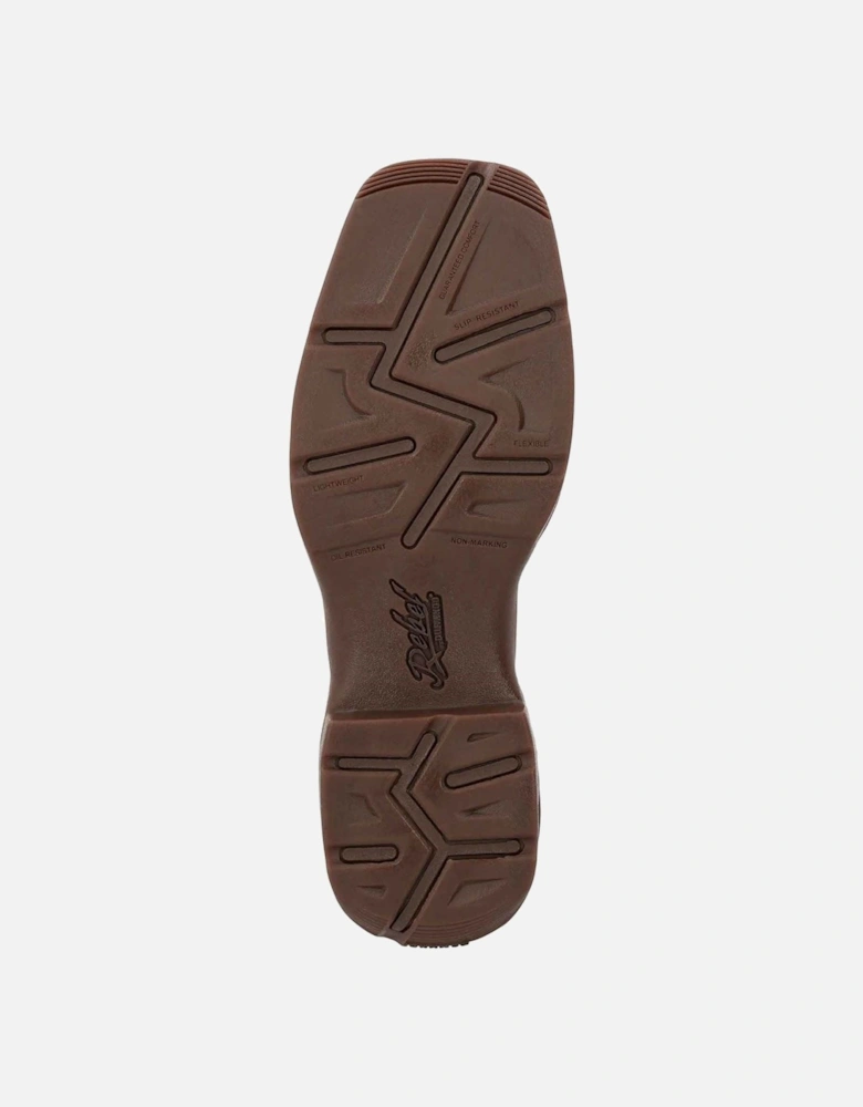 Rebel Leather Men's Russet Boots