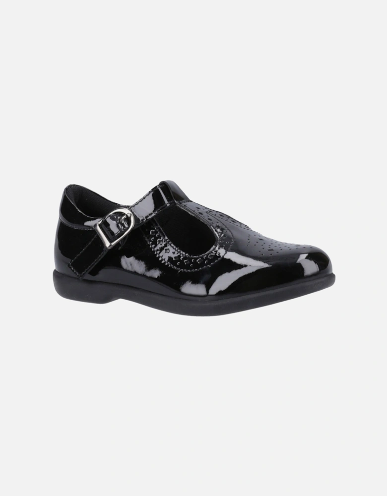 Britney Patent Senior Leather Girls's Black Shoes