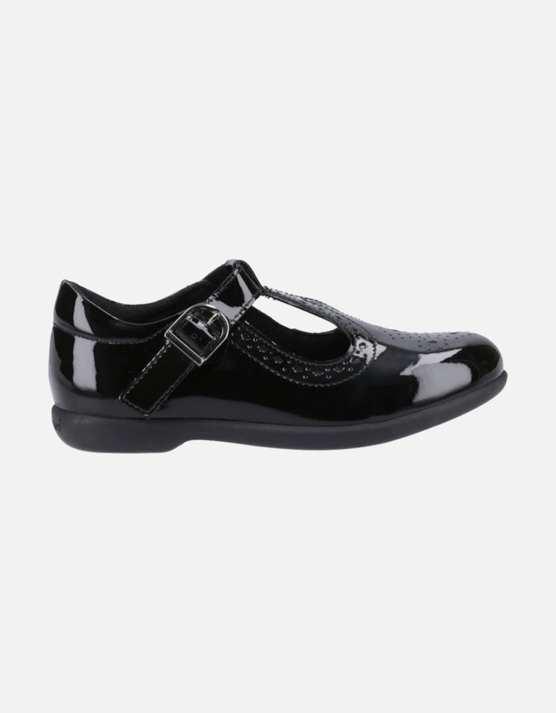 Britney Patent Senior Leather Girls's Black Shoes