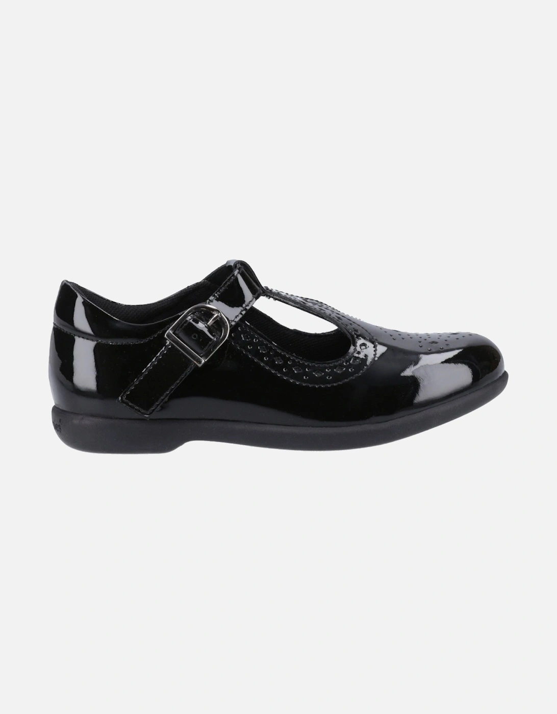 Britney Patent Senior Leather Girls's Black Shoes