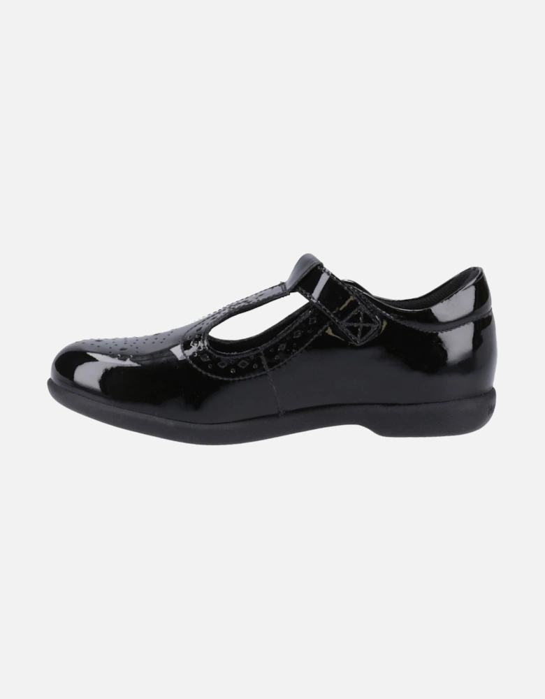 Britney Patent Senior Leather Girls's Black Shoes