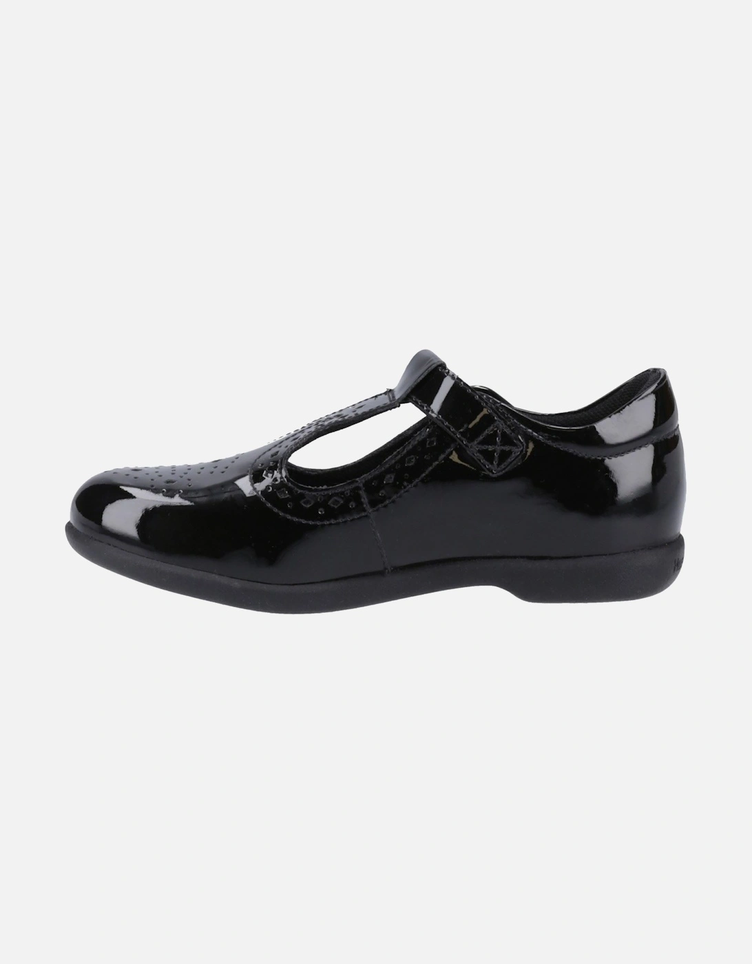 Britney Patent Senior Leather Girls's Black Shoes