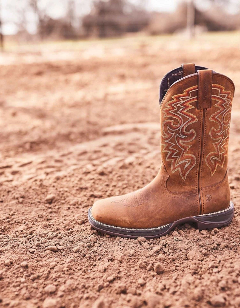 Rebel Leather Men's Russet Boots