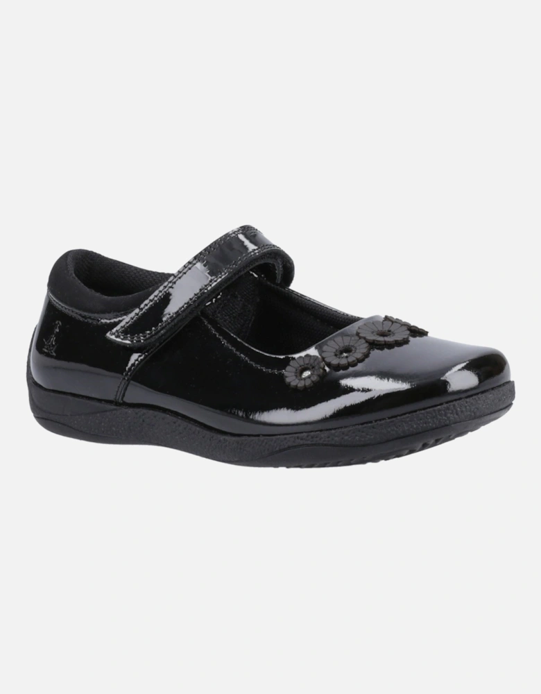 Christina Patent Junior Leather Girls's Black Shoes
