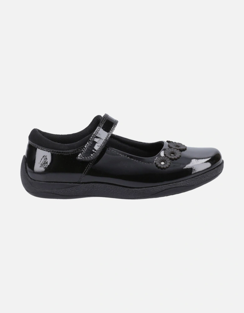 Christina Patent Junior Leather Girls's Black Shoes