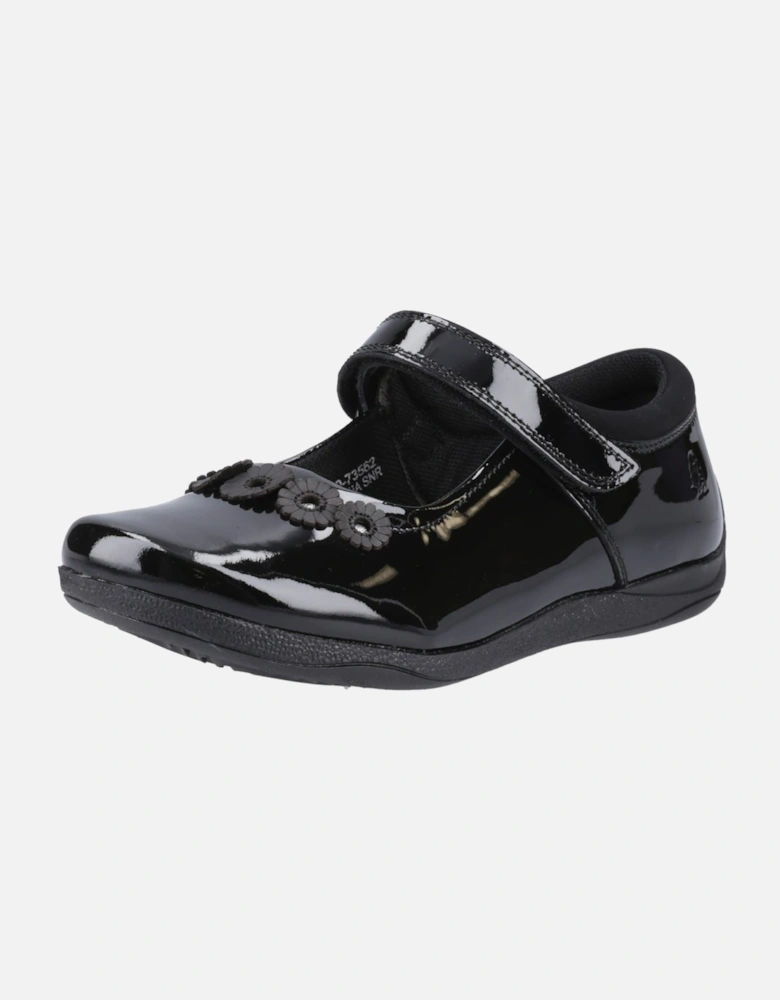 Christina Patent Senior Leather Girls's Black Shoes