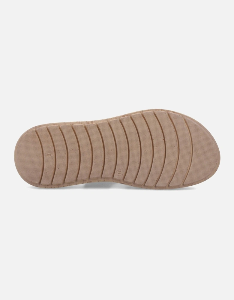 Alison Leather Women's Cream Sandals
