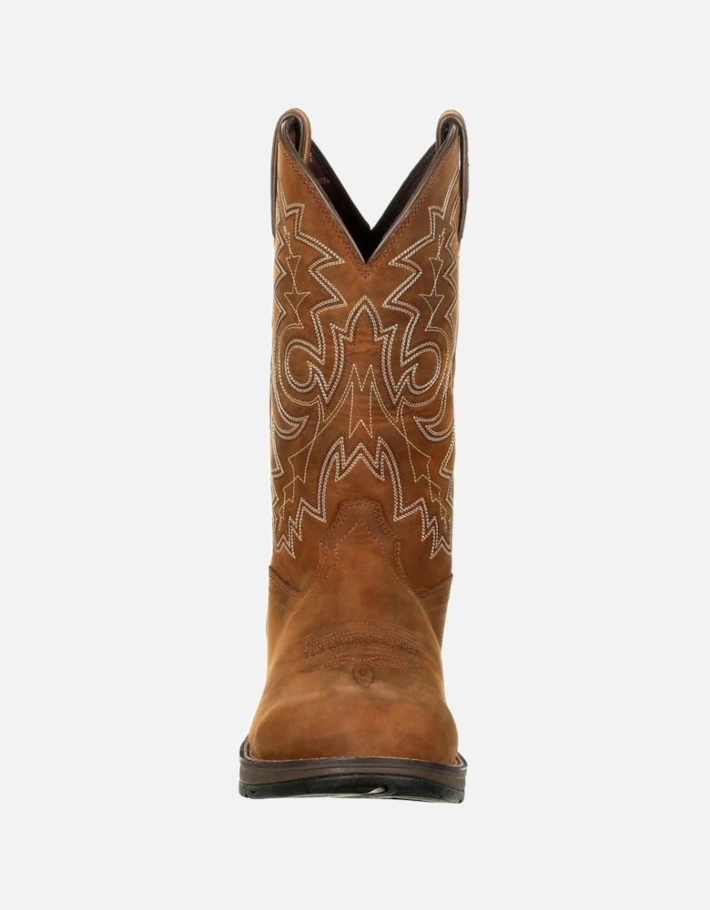 Rebel Leather Men's Coyote Brown Boots