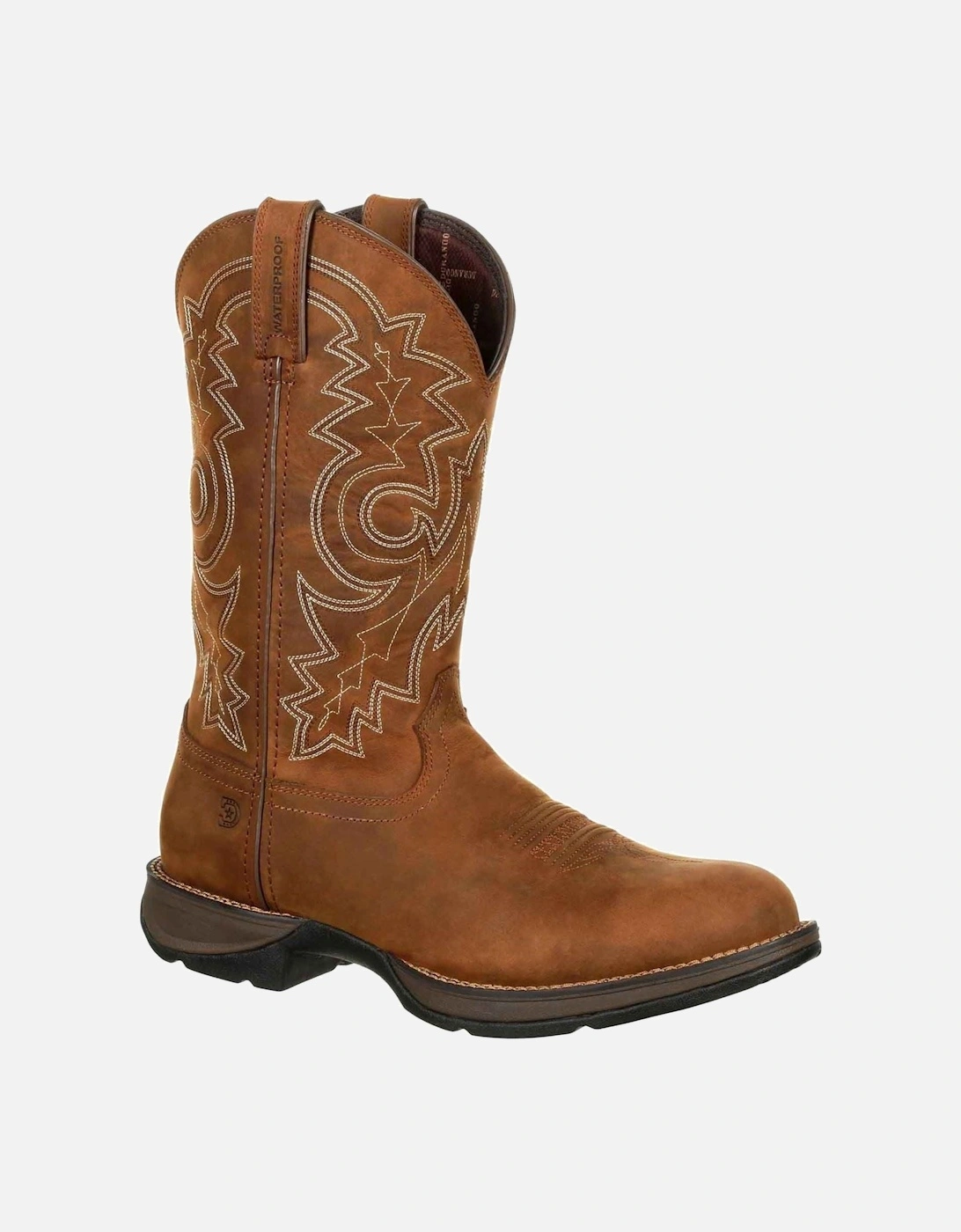 Rebel Leather Men's Coyote Brown Boots, 10 of 9