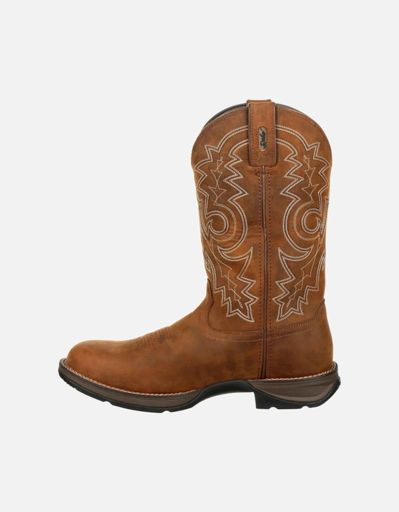 Rebel Leather Men's Coyote Brown Boots
