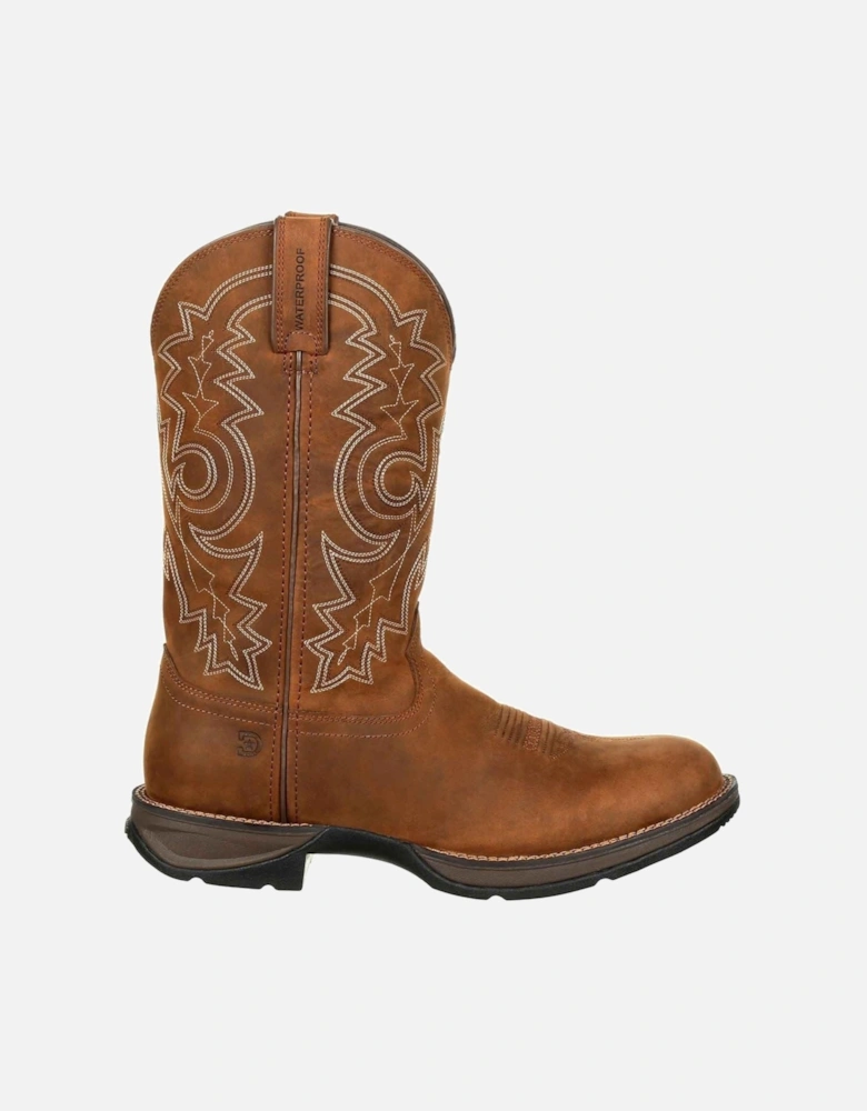Rebel Leather Men's Coyote Brown Boots