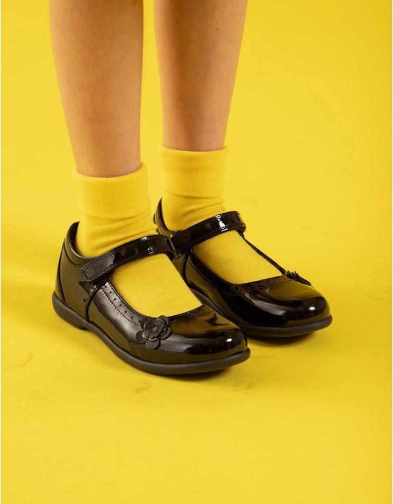 Bethany Patent Junior Leather Girls's Black Shoes