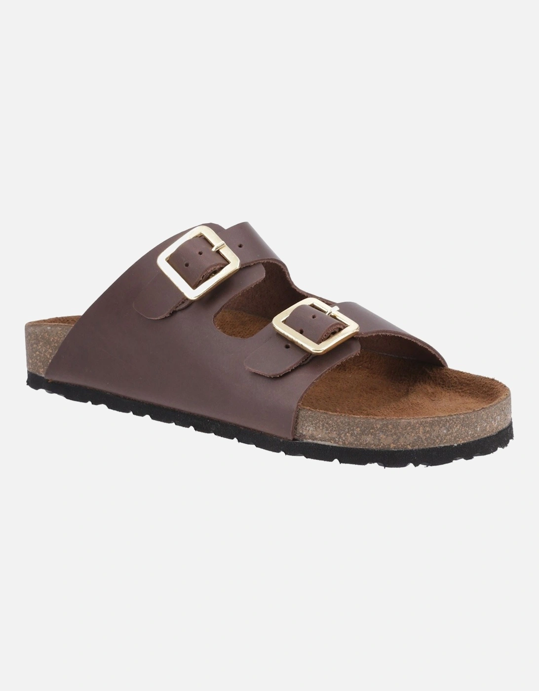 Lushill Leather Women's Brown Sandals, 7 of 6