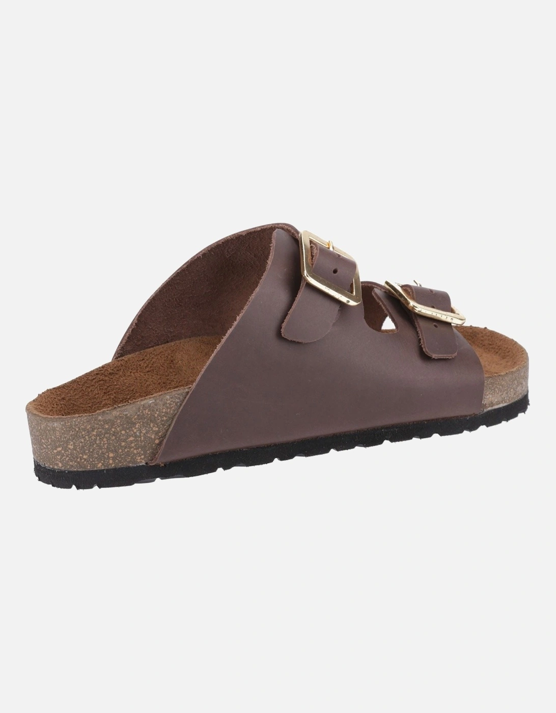 Lushill Leather Women's Brown Sandals