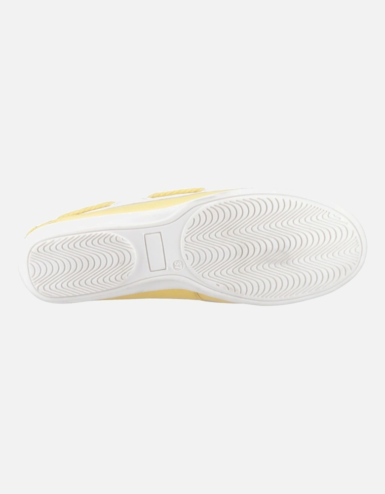 Irene Leather Women's Yellow Boat Shoes