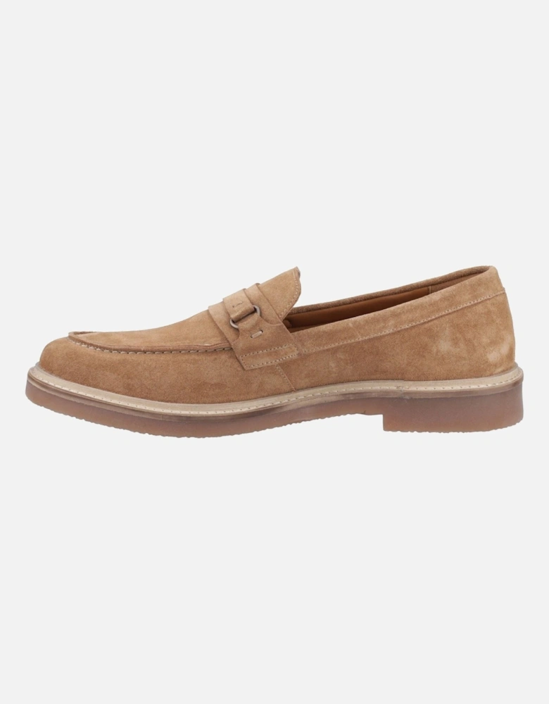 Gryffin Leather Men's Tan Loafers