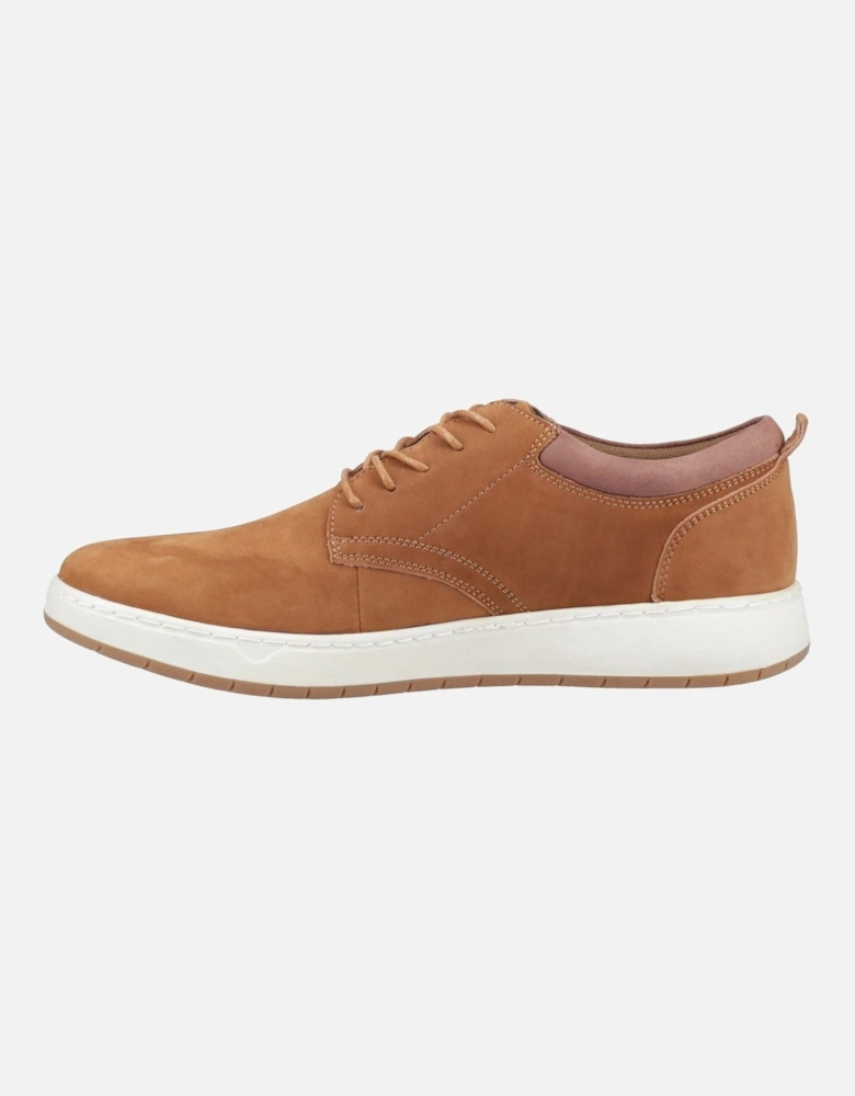 Bowen Leather Men's Tan Lace-Up Shoes